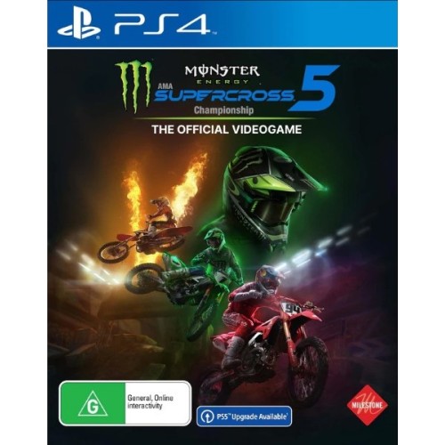  Monster Energy Supercross 5 PS4  